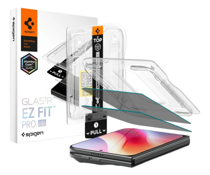 Szkło ochronne do smartfonów Spigen Glas.Tr Ez Fit Pro HD 2-pack do Iphone Duo Privacy